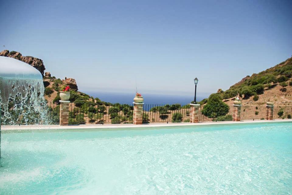 La Terrazza Fiorita Villa Nebida Buitenkant foto