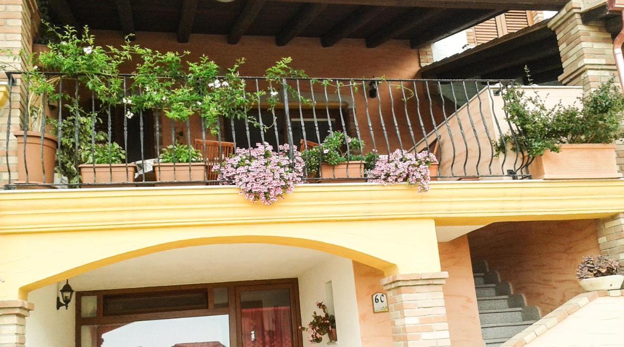 La Terrazza Fiorita Villa Nebida Buitenkant foto